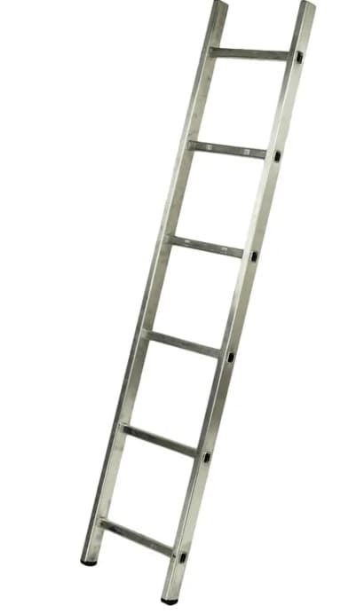 Лестница приставная алюминиевая 1*6 — фото 1 thumbnail
